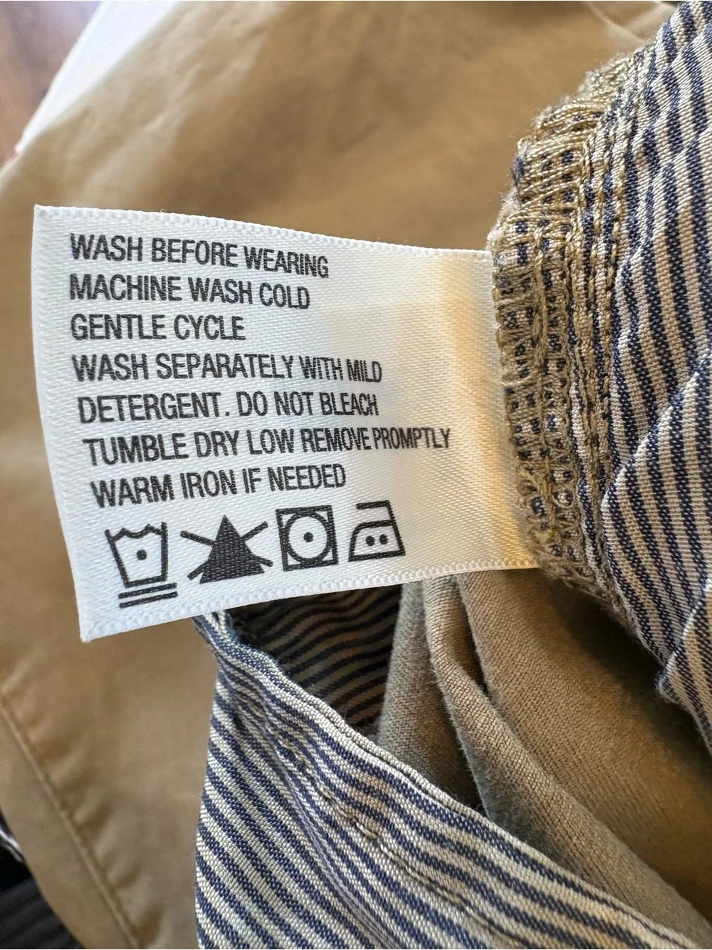 Orvis Khaki/Tan Straight Fit Chinos